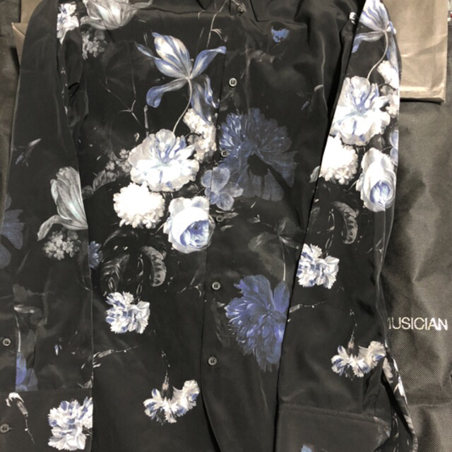 新品 LAD MUSICIAN 18ss 花柄 STANDARD SHIRT薔薇 2