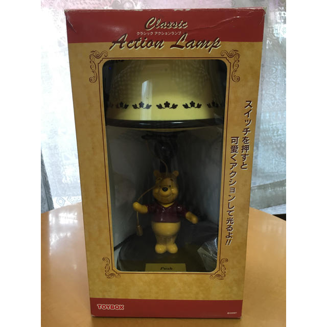 Disney - クラシックアクションランプ スタンドライト プーさん Disney - クラシックアクションランプ スタンドライト プーさん