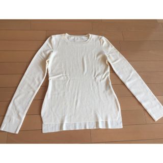 フォクシー(FOXEY)の【FOXEY】極美品 ウールホワイトニット(ニット/セーター)