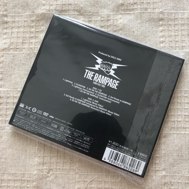 THE RAMPAGE(ザランページ)のTHE RAMPAGE Lightning 初回限定盤 エンタメ/ホビーのCD(ポップス/ロック(邦楽))の商品写真