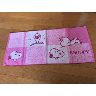 スヌーピー(SNOOPY)のスヌーピー   フェイスタオル 新品(タオル/バス用品)