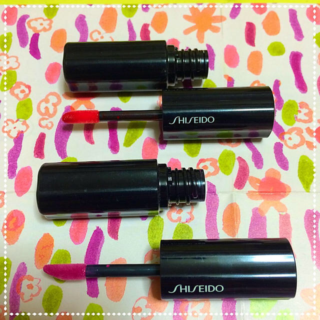 SHISEIDO (資生堂)(シセイドウ)の２本＊資生堂＊ラッカールージュ コスメ/美容のベースメイク/化粧品(その他)の商品写真