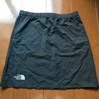 ザノースフェイス(THE NORTH FACE)のナイロン スカート Sサイズ ブラック(登山用品)