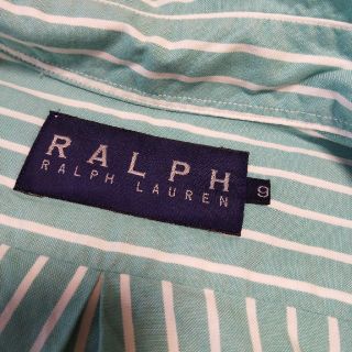 ラルフローレン(Ralph Lauren)のラルフローレン ブラウス 9号 ミントグリーン レディース(シャツ/ブラウス(長袖/七分))