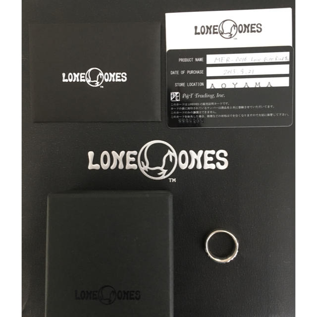 LONE ONES(ロンワンズ)のLONE ONESロンワンズ ラブバイトリング メンズのアクセサリー(リング(指輪))の商品写真