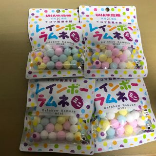 ユーハミカクトウ(UHA味覚糖)のレインボーラムネ ミニ 40g イコマ製菓 味覚糖(菓子/デザート)