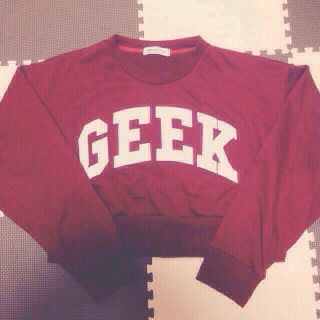 ウィゴー(WEGO)のGEEK トップス(Tシャツ(長袖/七分))