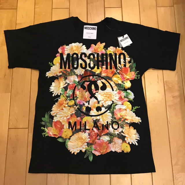 最終お値下げ!!新品 MOSCHINO Tシャツ - Tシャツ(半袖/袖なし)