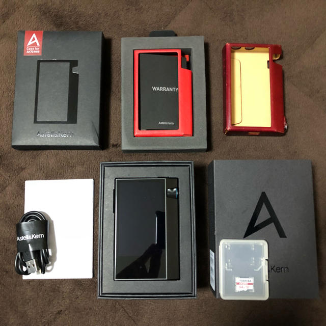 Astell&Kern AK MKⅡ SDカード GB付 値下げ