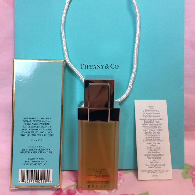 Tiffany & Co. - 【新品未使用】廃盤レア！TIFFANY EAU DE TOILETTE ...