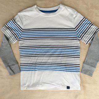 ギャップ(GAP)のGap Kids ボーダーTシャツ 120cm(Tシャツ/カットソー)