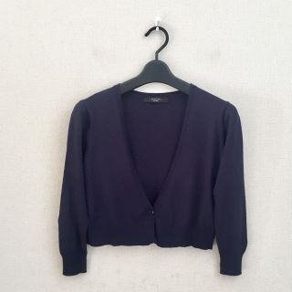 マックスマーラ(Max Mara)のMax Mara♡ネイビーカーディガン(カーディガン)