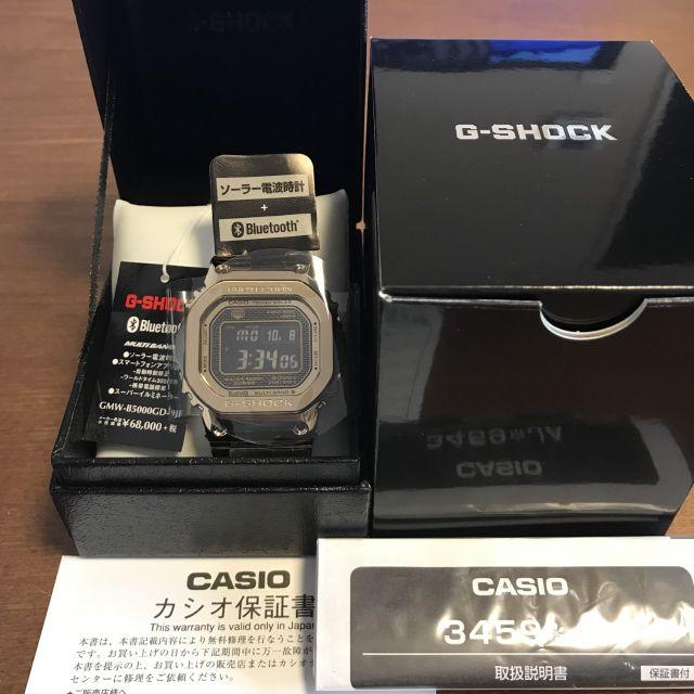 金 新品 込 G-SHOCK GMW-B5000GD-9JF フルメタルゴールド