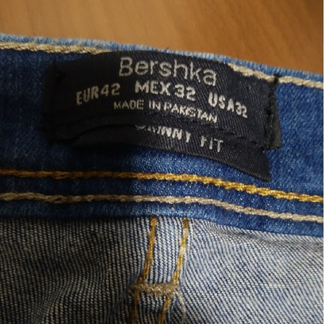 Bershka(ベルシュカ)のベルシュカ　デニムパンツ メンズのパンツ(デニム/ジーンズ)の商品写真