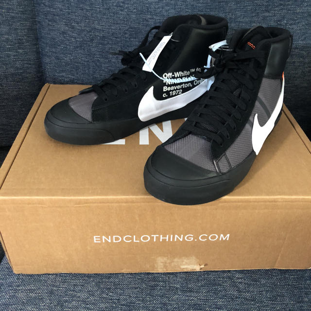 【高知インター店】 OFF-WHITE - off white nike blazer black スニーカー 【高知インター店】 OFF-WHITE - off white nike blazer black スニーカー