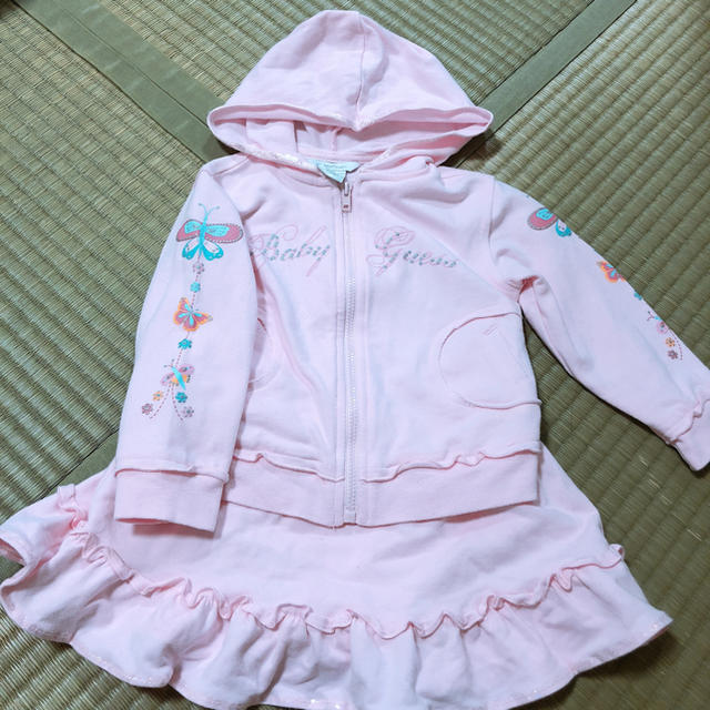 GUESS(ゲス)のGUESSbaby セットアップ キッズ/ベビー/マタニティのキッズ服女の子用(90cm~)(スカート)の商品写真