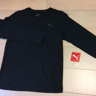 プーマ(PUMA)のPUMA☆メンズS☆黒☆長袖Tシャツ(Tシャツ/カットソー(七分/長袖))