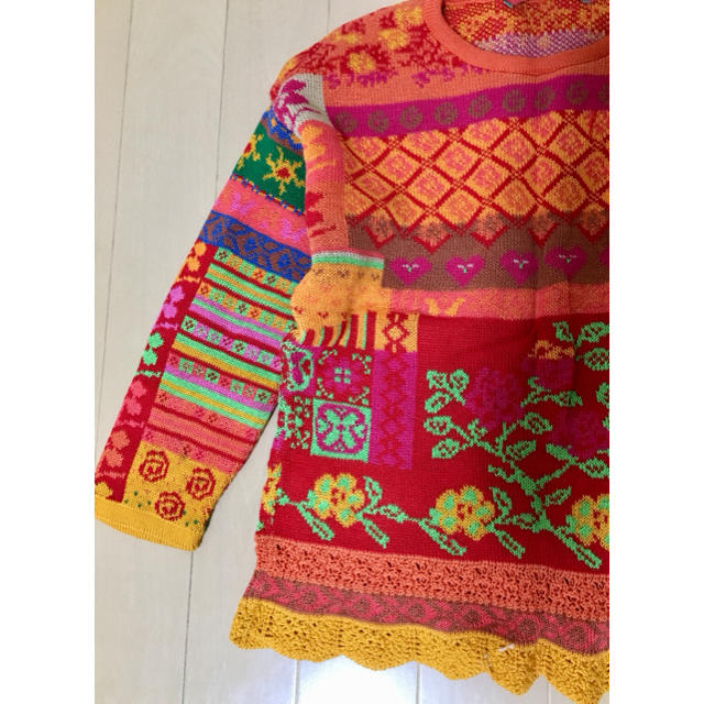 OILILY(オイリリー)の値下げ オイリリー oilily セーター   キッズ/ベビー/マタニティのキッズ服女の子用(90cm~)(ニット)の商品写真