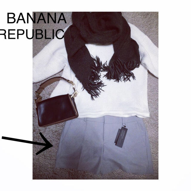 Banana Republic(バナナリパブリック)のバナナリパブリック 新品 ショーパン レディースのパンツ(ショートパンツ)の商品写真