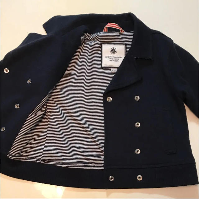 PETIT BATEAU(プチバトー)のプチバトー コート 100 キッズ/ベビー/マタニティのキッズ服男の子用(90cm~)(コート)の商品写真