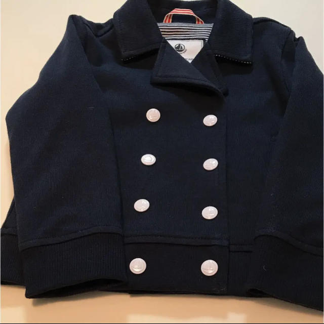 PETIT BATEAU(プチバトー)のプチバトー コート 100 キッズ/ベビー/マタニティのキッズ服男の子用(90cm~)(コート)の商品写真