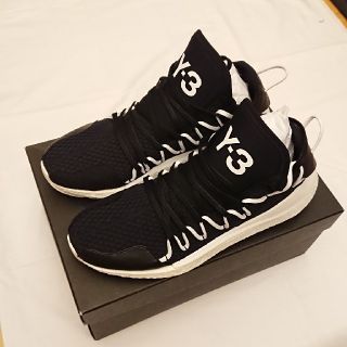 ワイスリー(Y-3)の【26.5】Y-3 kusari スニーカー yohji yamamoto 黒(スニーカー)