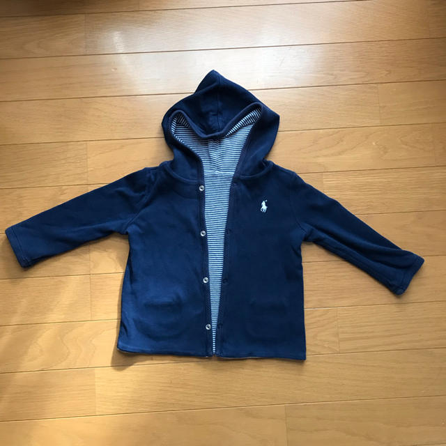 Ralph Lauren(ラルフローレン)のラルフローレン リバーシブル カーディガン パーカー 80 キッズ/ベビー/マタニティのベビー服(~85cm)(カーディガン/ボレロ)の商品写真