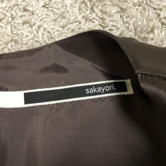 sakayori(サカヨリ)のトゥモローランド sakayori. シルクワンピース レディースのワンピース(ひざ丈ワンピース)の商品写真