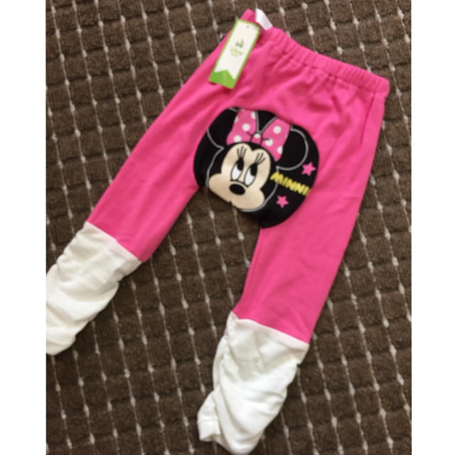 Disney(ディズニー)のミニーちゃんパンツ キッズ/ベビー/マタニティのキッズ服女の子用(90cm~)(パンツ/スパッツ)の商品写真