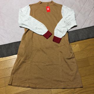 グラニフ(Design Tshirts Store graniph)のgraniph 長袖ワンピース(ひざ丈ワンピース)