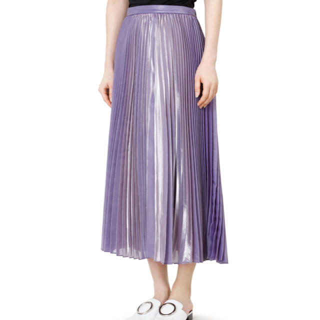 LE CIEL BLEU(ルシェルブルー)のルシェルブルー シャイニープリーツスカート レディースのスカート(ロングスカート)の商品写真