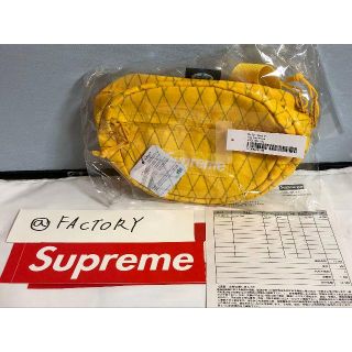 シュプリーム(Supreme)の18FW Supreme Waist Bag Yellow(ウエストポーチ)