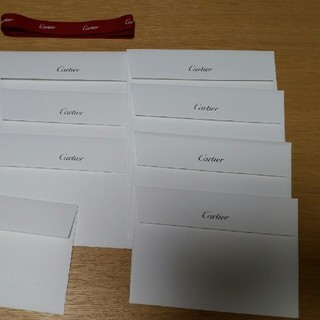 カルティエ(Cartier)のカルティエ　封筒　リボン付き(カード/レター/ラッピング)