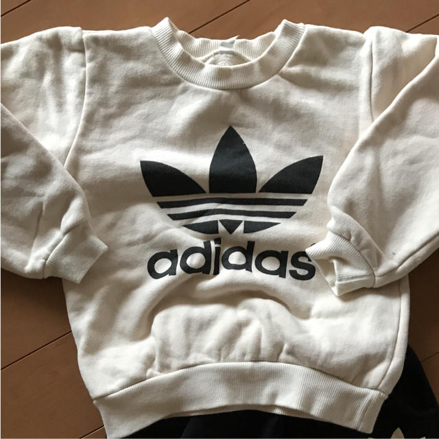 adidas(アディダス)のセットアップ キッズ/ベビー/マタニティのキッズ服男の子用(90cm~)(Tシャツ/カットソー)の商品写真