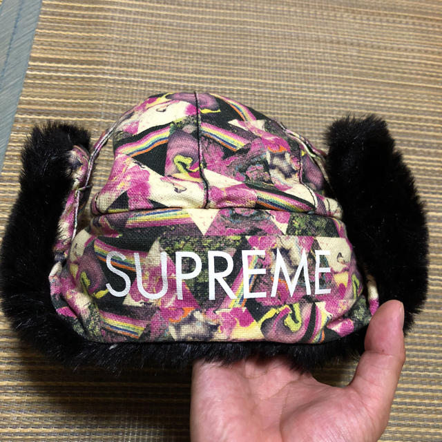 13aw supreme トゥルーパー キャップ パーカー liberty