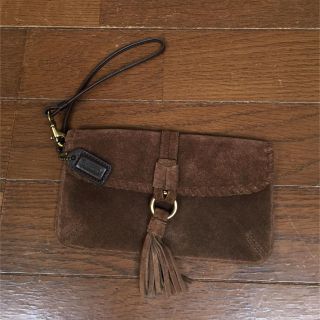 コーチ(COACH)の新品未使用 COACH コーチ レザー ポーチ (ポーチ)