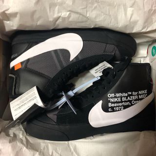 オフホワイト(OFF-WHITE)のオフホワイトTHE TEN : NIKE BLAZER MID(スニーカー)