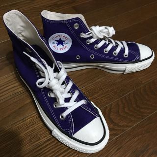 コンバース(CONVERSE)のコンバース 限定 パープル J HI 日本製(スニーカー)