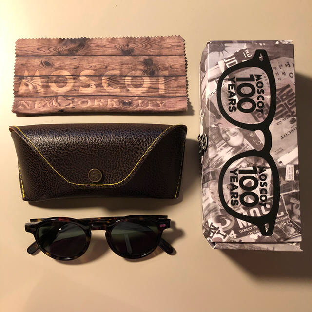 今月超歓迎 美品 MOSCOT MILTZEN モスコット ミルゼン 46 サングラス