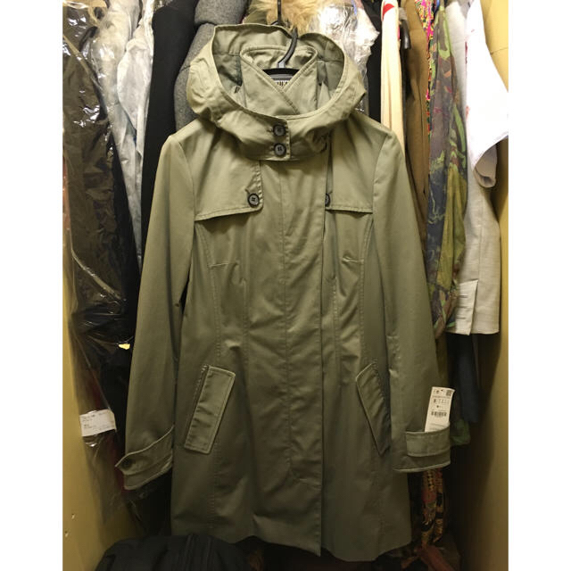 ZARA - zara レインコート トレンチコート フード付きコート フード付きジャケットの通販 by furilu's shop｜ザラならラクマ