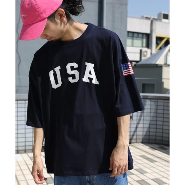 FREAK'S STORE(フリークスストア)の【新品】FREAK'S STORE スーパービッグシルエット USA半袖Tシャツ メンズのトップス(Tシャツ/カットソー(半袖/袖なし))の商品写真