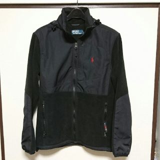 ポロラルフローレン(POLO RALPH LAUREN)のTaさん専用！ラルフローレン フリースパーカー 黒(ブルゾン)