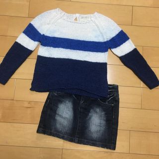 ザラキッズ(ZARA KIDS)のZARA 120 上下セット(ニット)