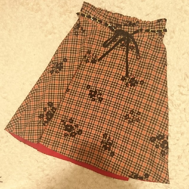 PROPORTION BODY DRESSING(プロポーションボディドレッシング)のプロポ 千鳥チェックスカート レディースのスカート(ひざ丈スカート)の商品写真