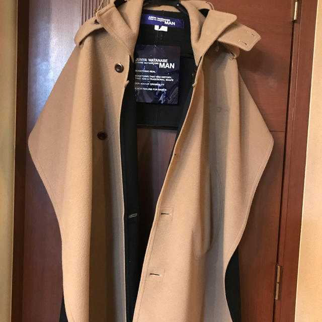 JUNYA WATANABE COMME des GARCONS - JUNYAWATANABE MANコート風ケープ