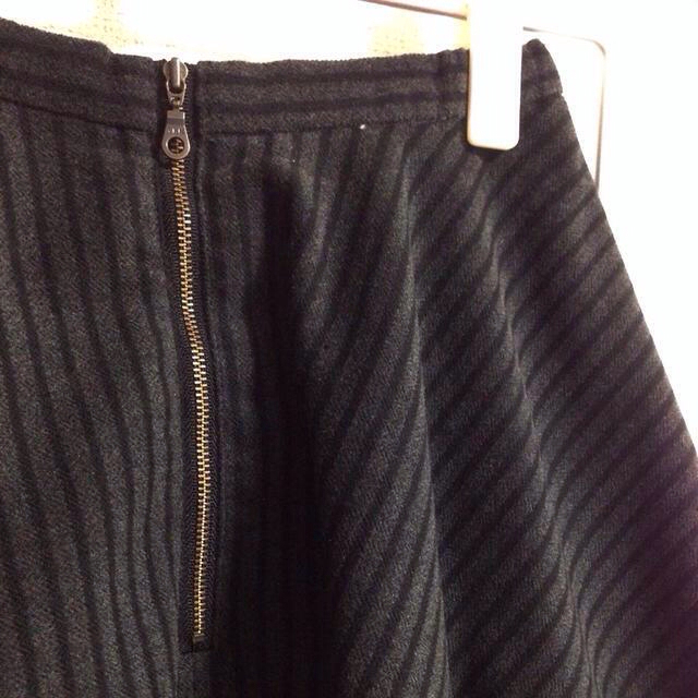 COCO DEAL(ココディール)のストライプフレアスカート レディースのスカート(ミニスカート)の商品写真