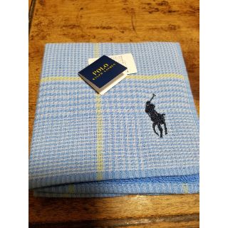 ポロラルフローレン(POLO RALPH LAUREN)のPOLO RALPH LAUREN　タオルハンカチ(紳士用)　値下げ(ハンカチ)