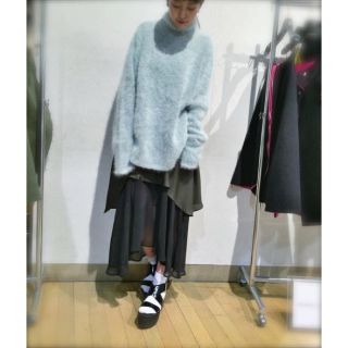 ビューティアンドユースユナイテッドアローズ(BEAUTY&YOUTH UNITED ARROWS)のアカネウツノミヤ 上質✨モヘア ニット もこもこ 冬ニット☃️❄️期間限定値下げ(ニット/セーター)