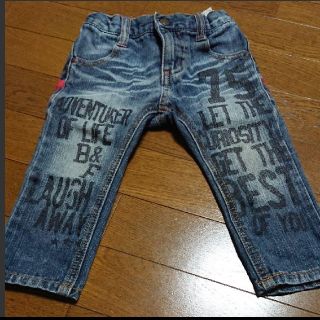 ベベ(BeBe)のBEBE 80サイズ デニム パンツ(パンツ)