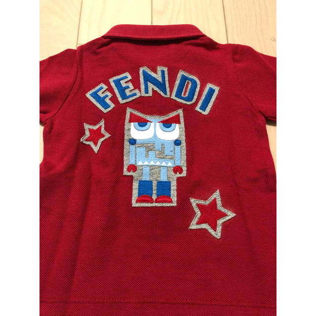 FENDI(フェンディ)のFENDI 12M ポロシャツ 新品 1点 キッズ/ベビー/マタニティのベビー服(~85cm)(シャツ/カットソー)の商品写真